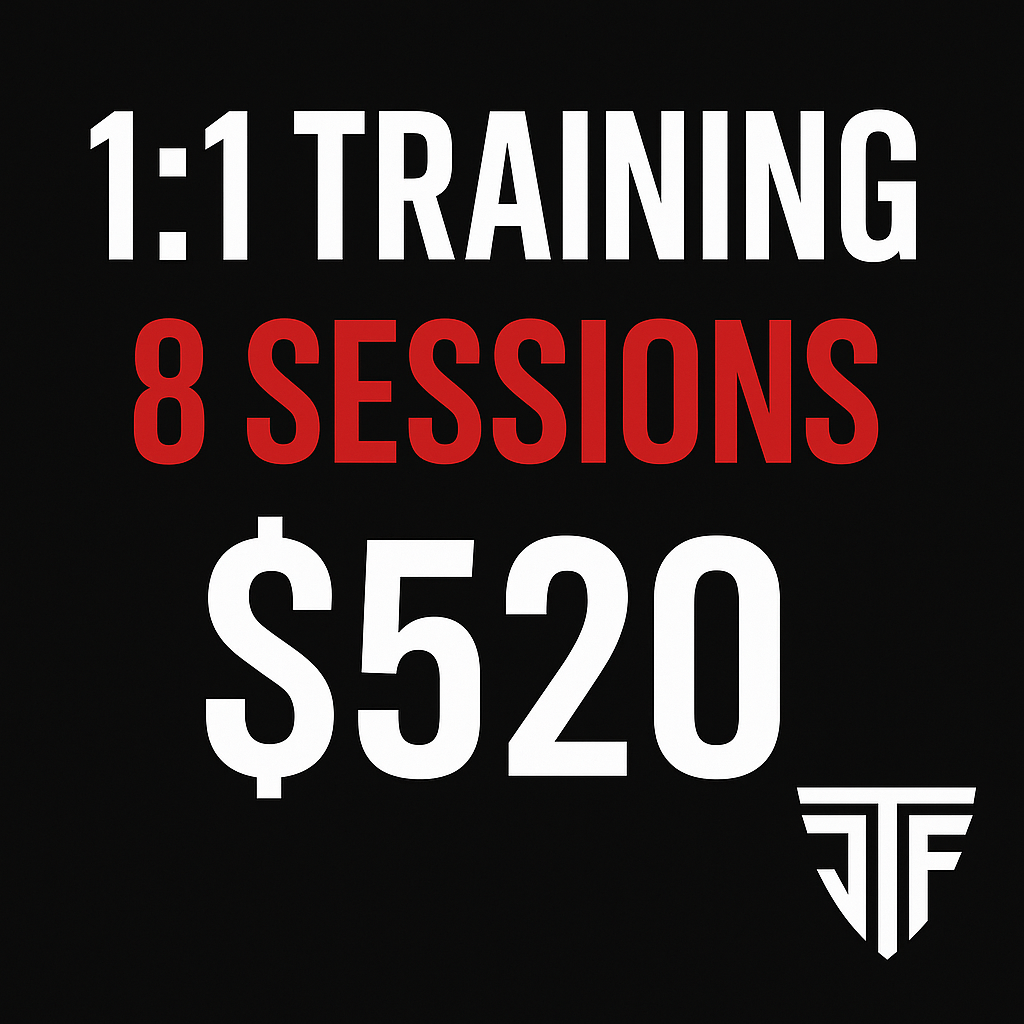 1:1 Coaching - 8 Session Pack